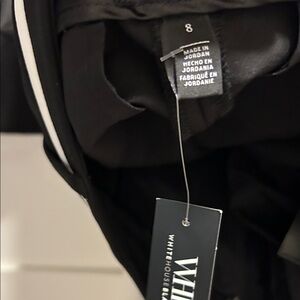 White House Black Market Black pantsuit